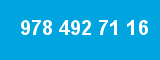 978 492 71 16 978 492 71 16